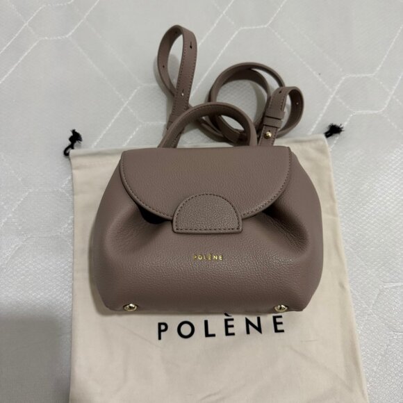 Polène Numéro Un Nano Edition Textured Taupe - Picture 2 of 10